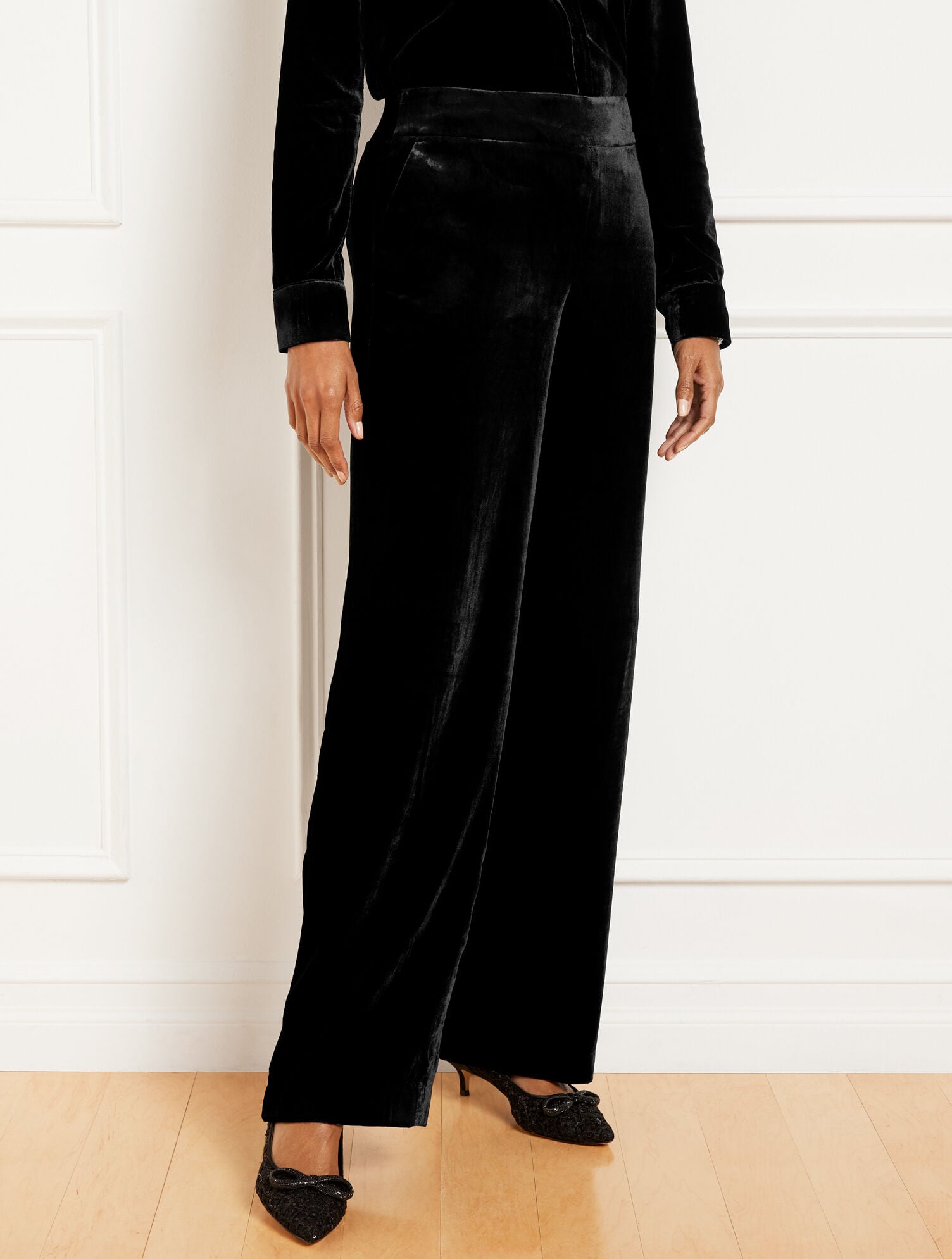 black velvet dress pants women's Black Corduroy Dress Pants