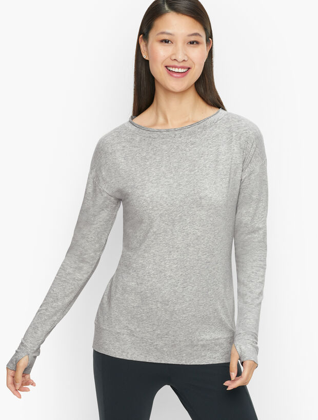 Easy Luxe Bateau Neck Tee
