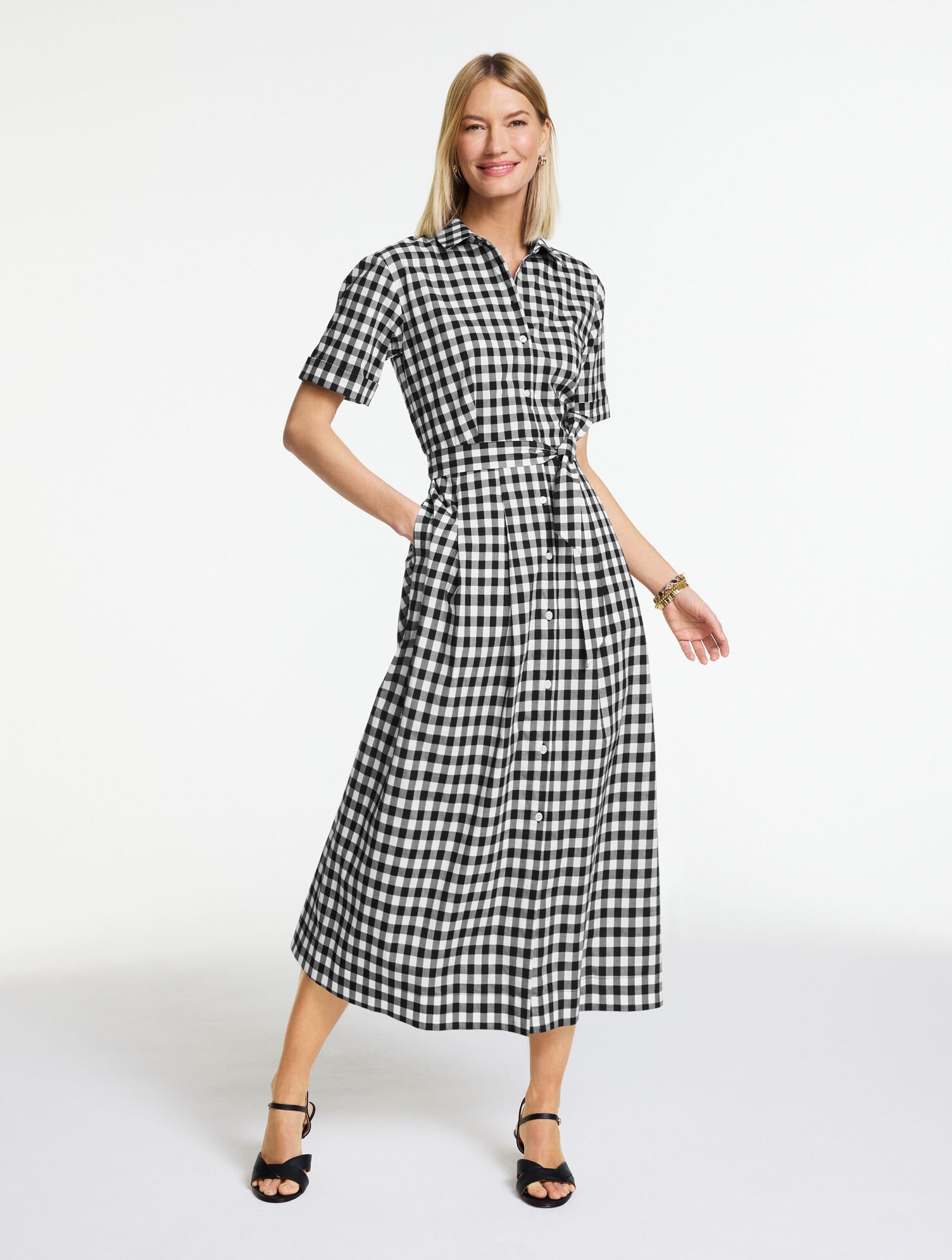 Poplin Shirtdress - Norfolk Gingham