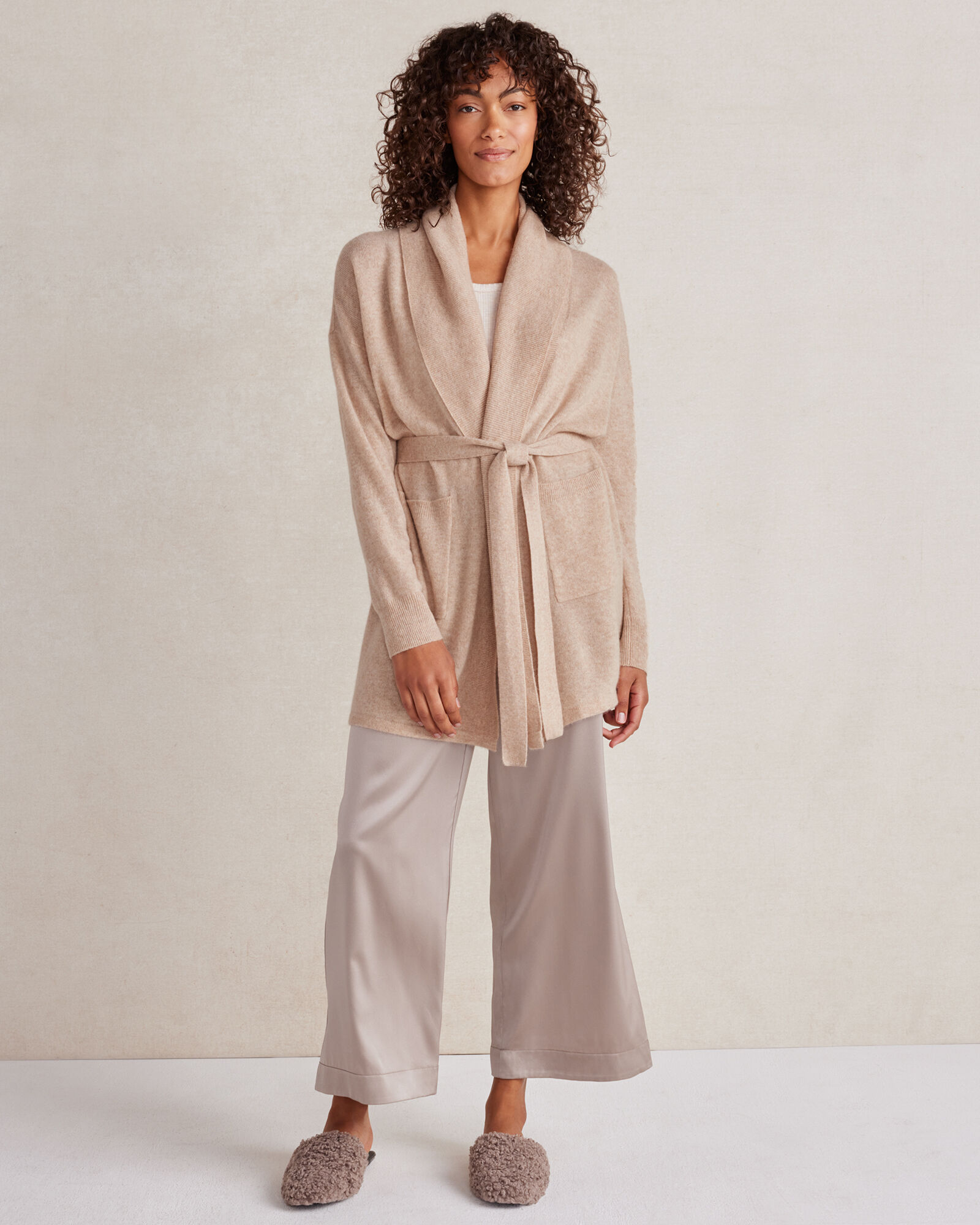 Cashmere Wrap Cardigan