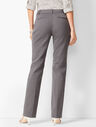 Cotton Double-Weave Barely Boot Pants
