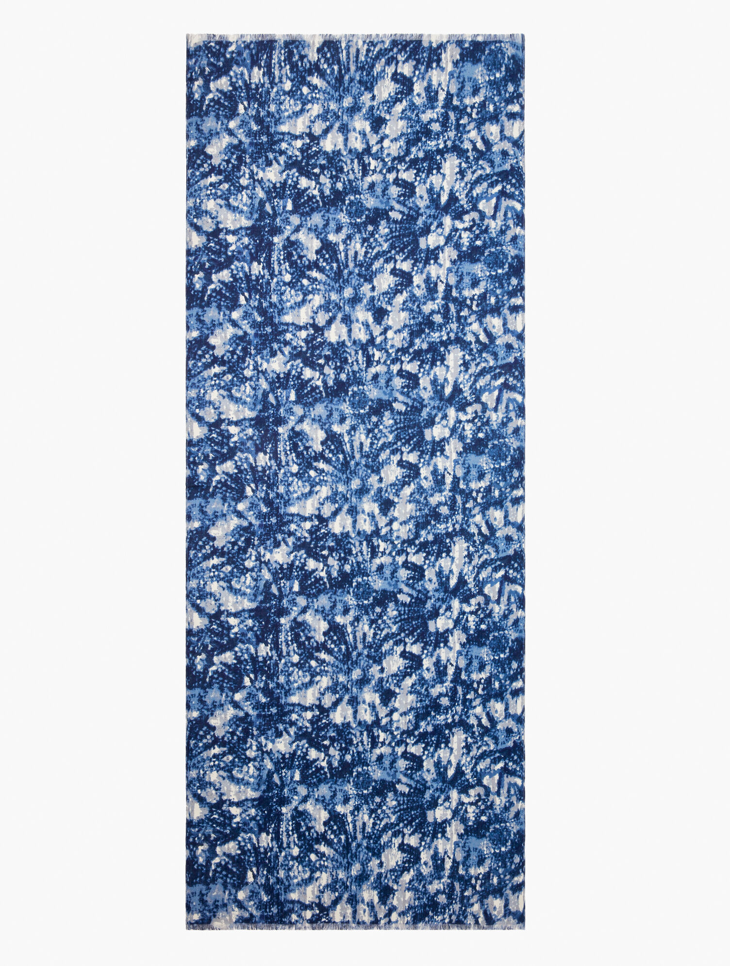 Soft Floral Oblong Scarf