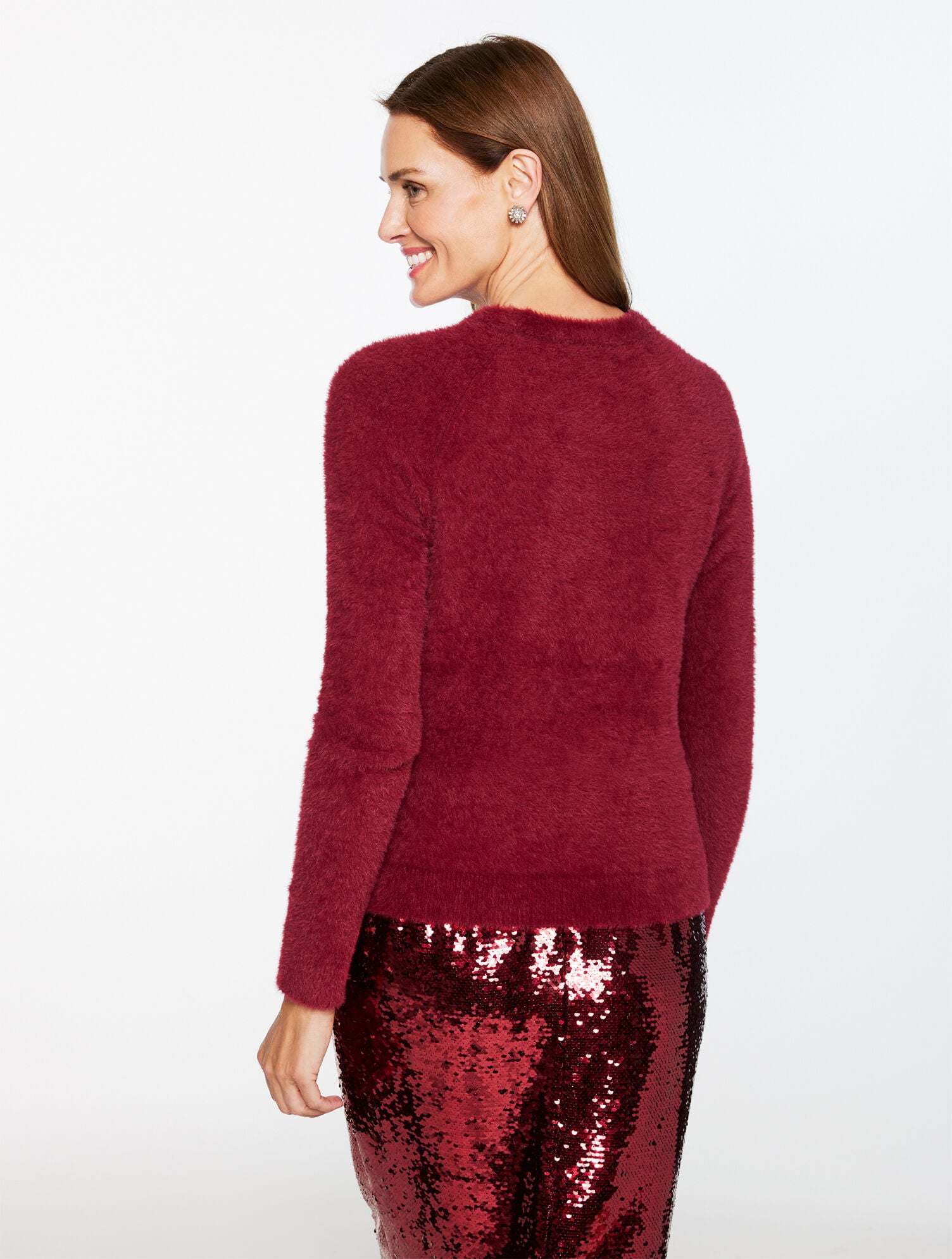 Plush Crewneck Sweater