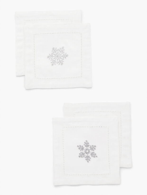 Snowflake Napkin Set of 4