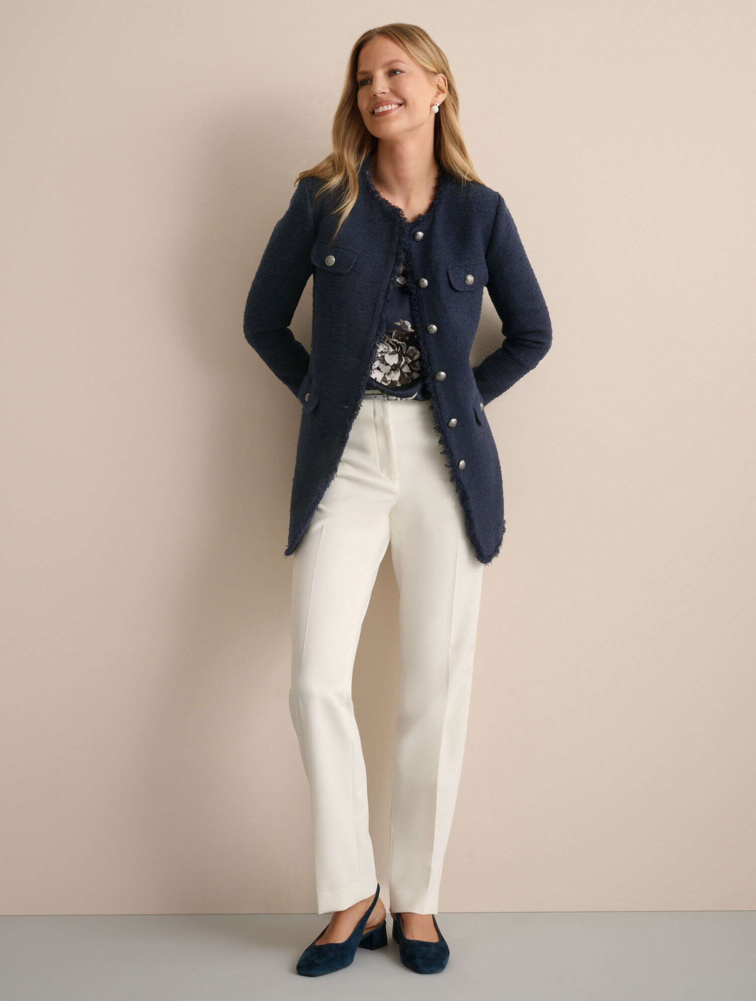 Talbots Southampton Tailored Stretch Straight Leg Pants