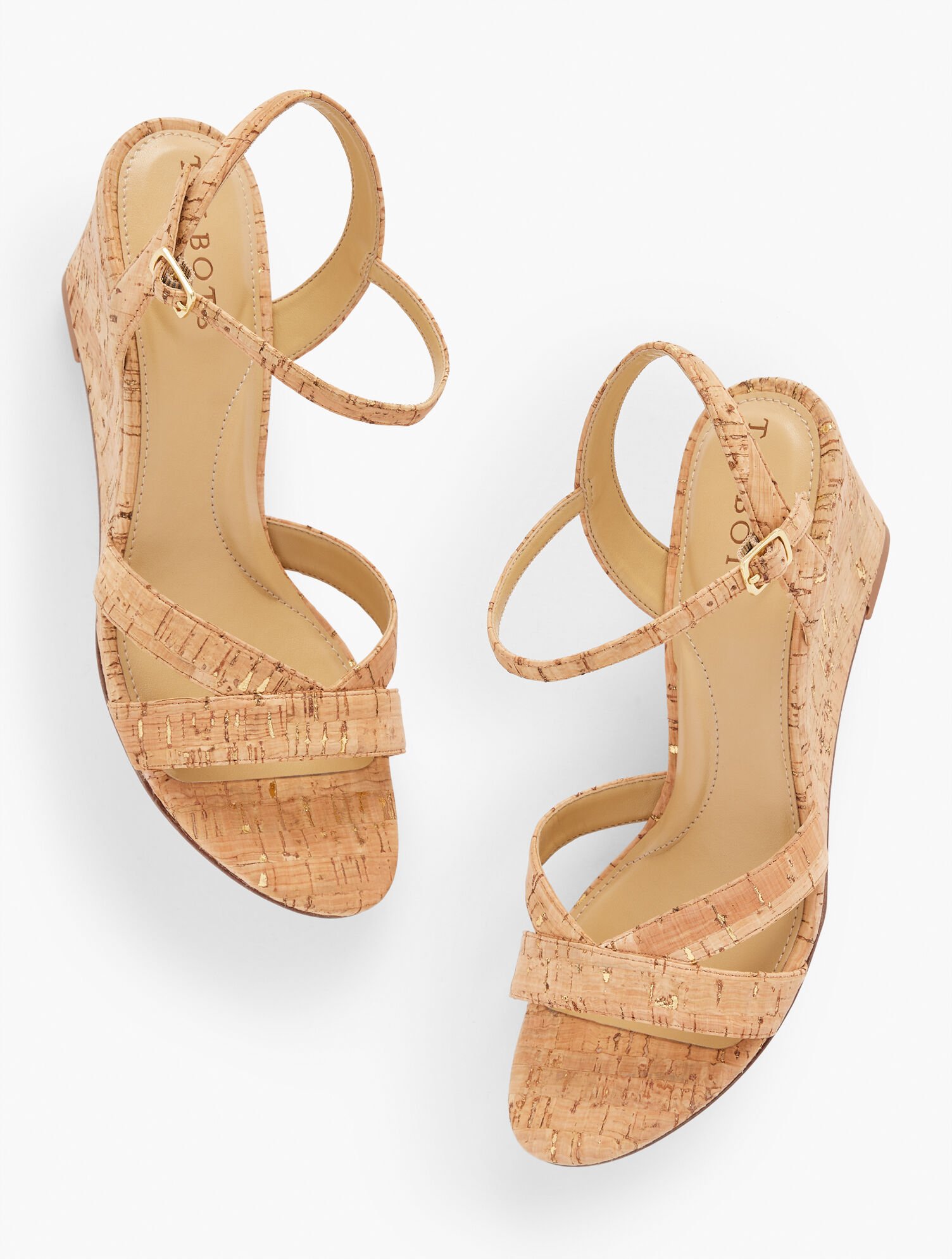 Royce Cork Wedge Sandals | Talbots