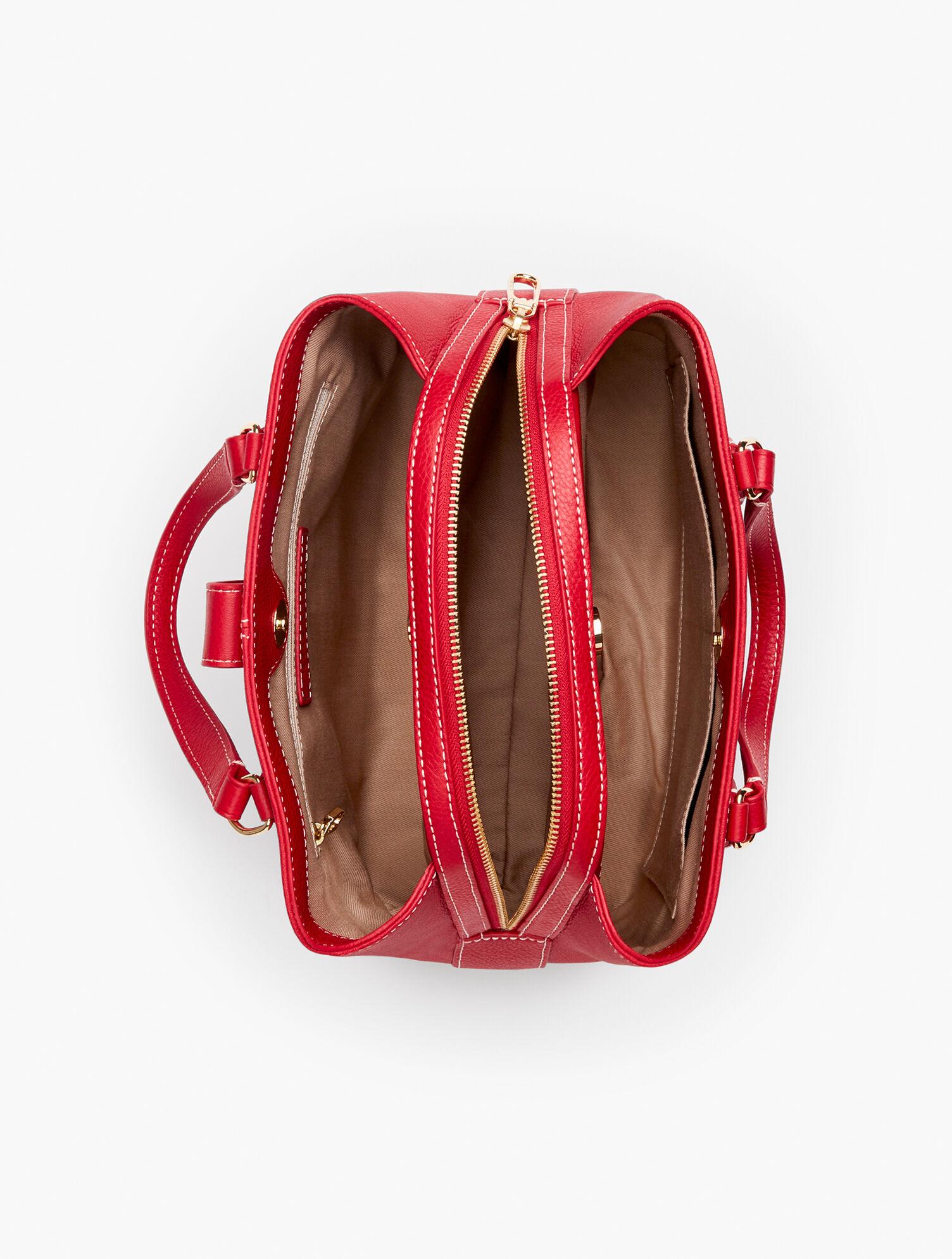 Small Nappa Havana Satchel