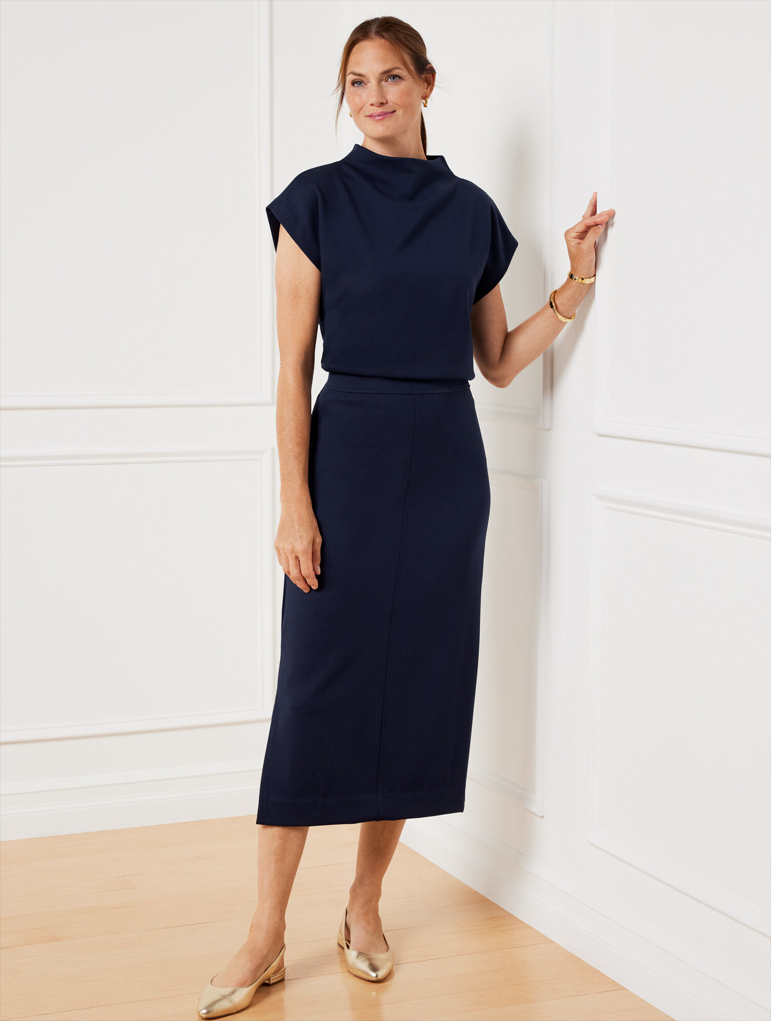 Ponte Midi Skirt main image 1