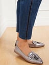 Velvet Stripe Straight Ankle Jeans - Nox Wash
