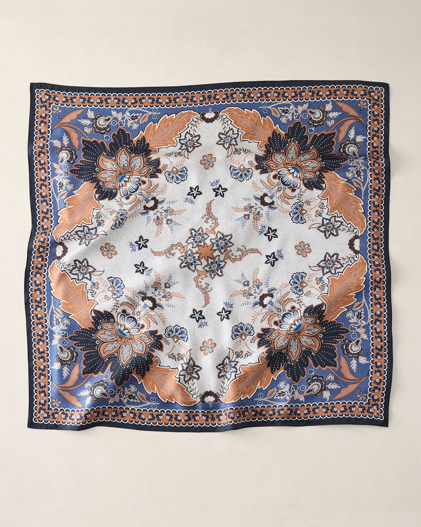 Whispering Vines Printed Silk Scarf | Haven Well Within