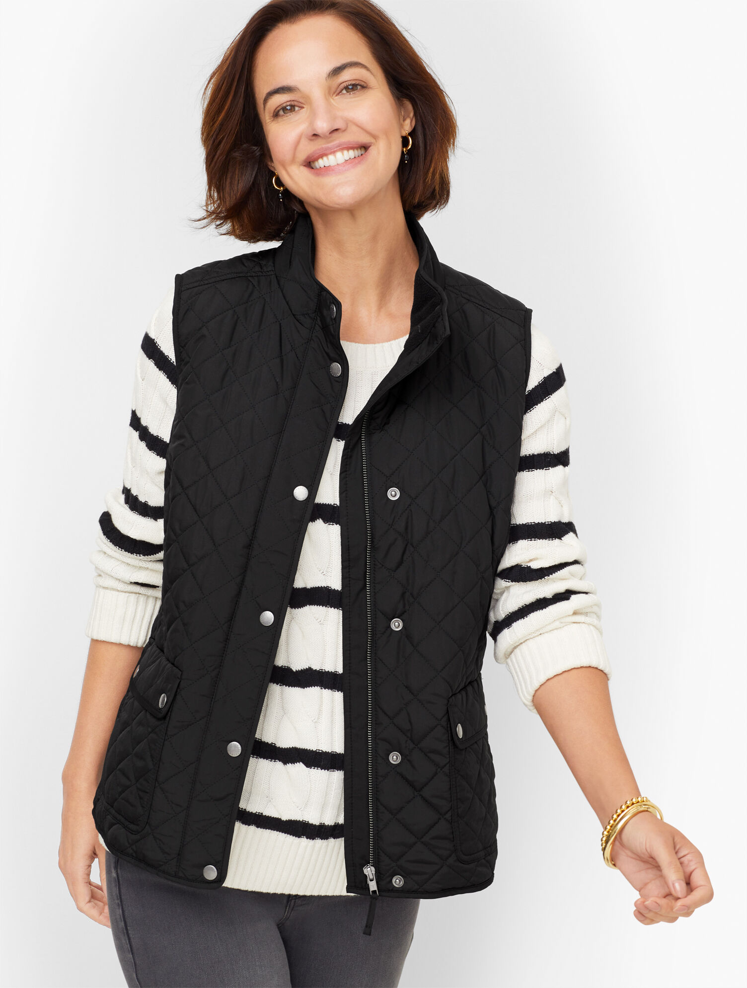Diamond Quilted Vest
