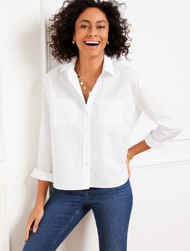 Poplin Short Shirt