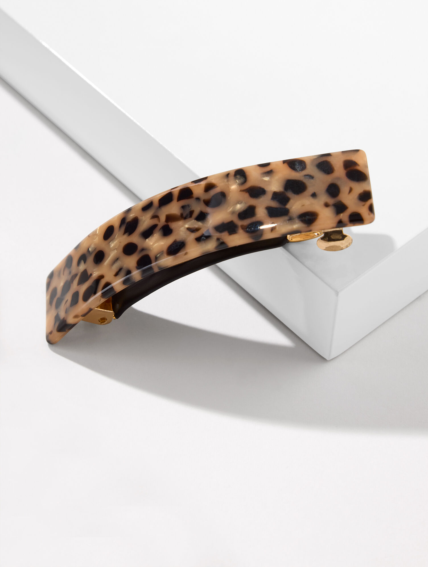 Talbots Wallets Tricolor Cheetah Barrette | Talbots