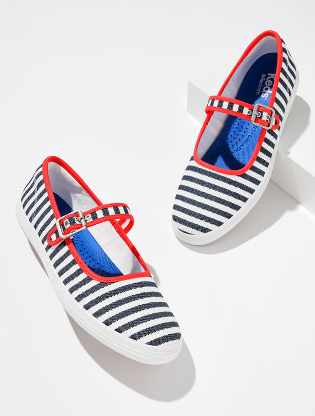 Keds&reg; Maise Mary Jane Sneakers - Stripe