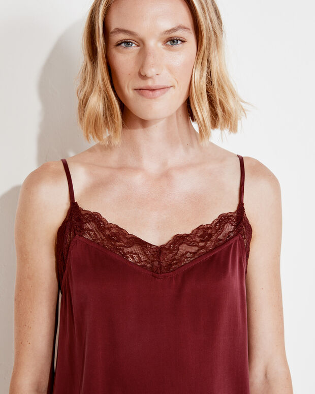 Washable Silk Lace Cami
