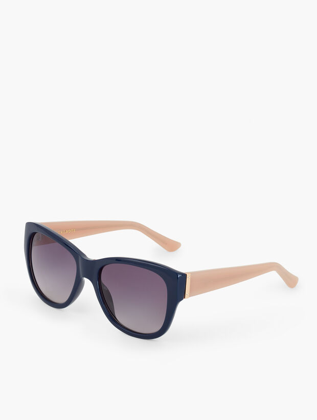 Felicity Square Two-Tone Sunglasses