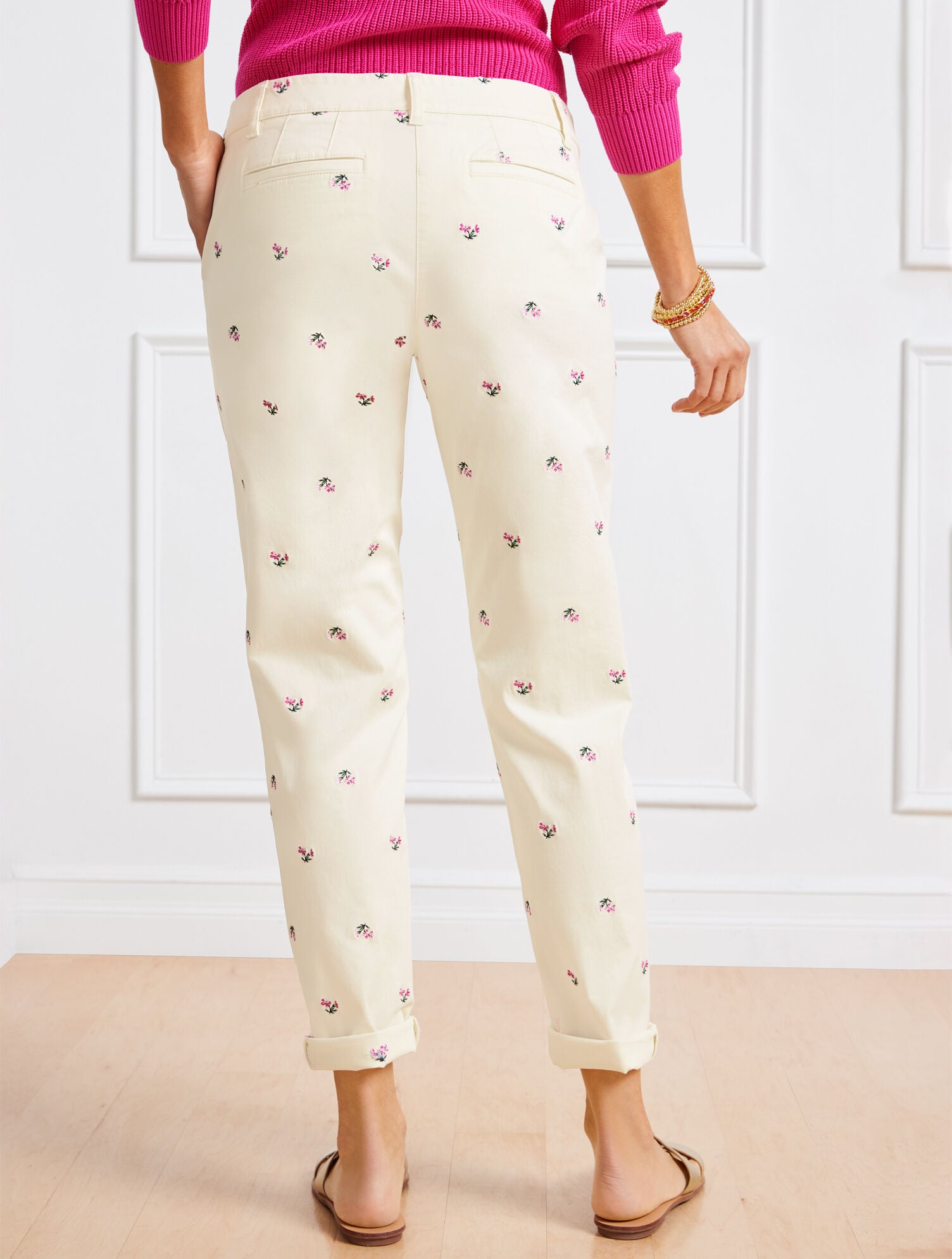Relaxed Chinos - Floral Ditsy | Talbots