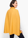 Wool Double Breasted Cape