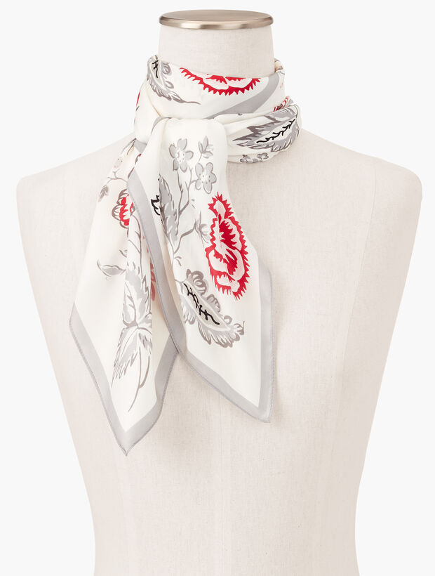 Vintage Vine Square Scarf