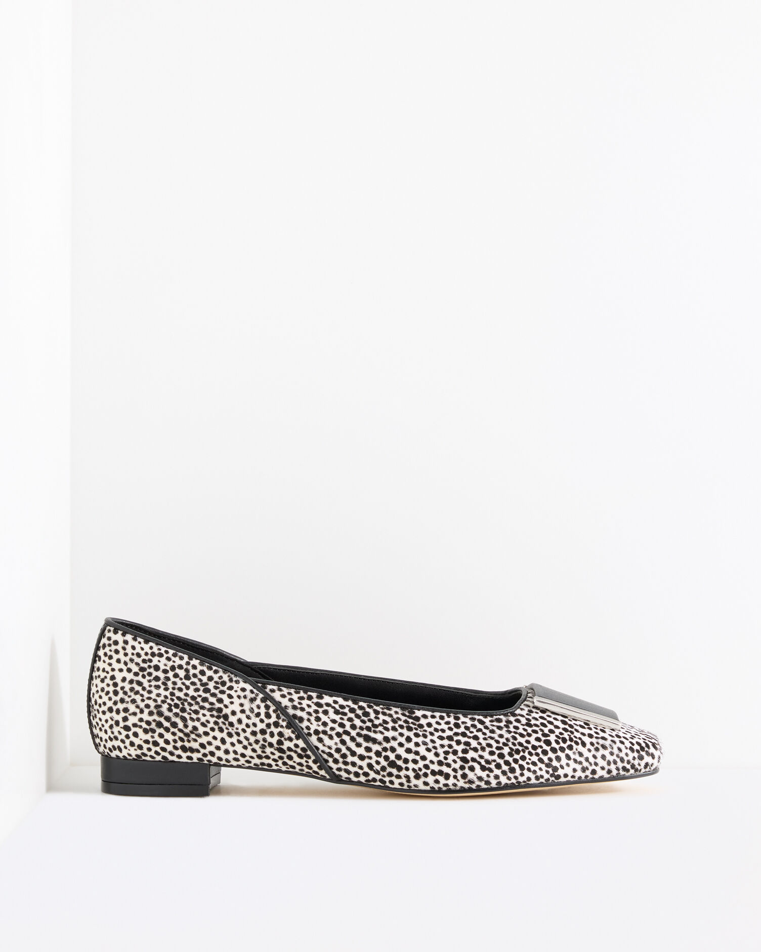 Sutton Ornament Flats - Dotted Calf Hair - thumbnail 3