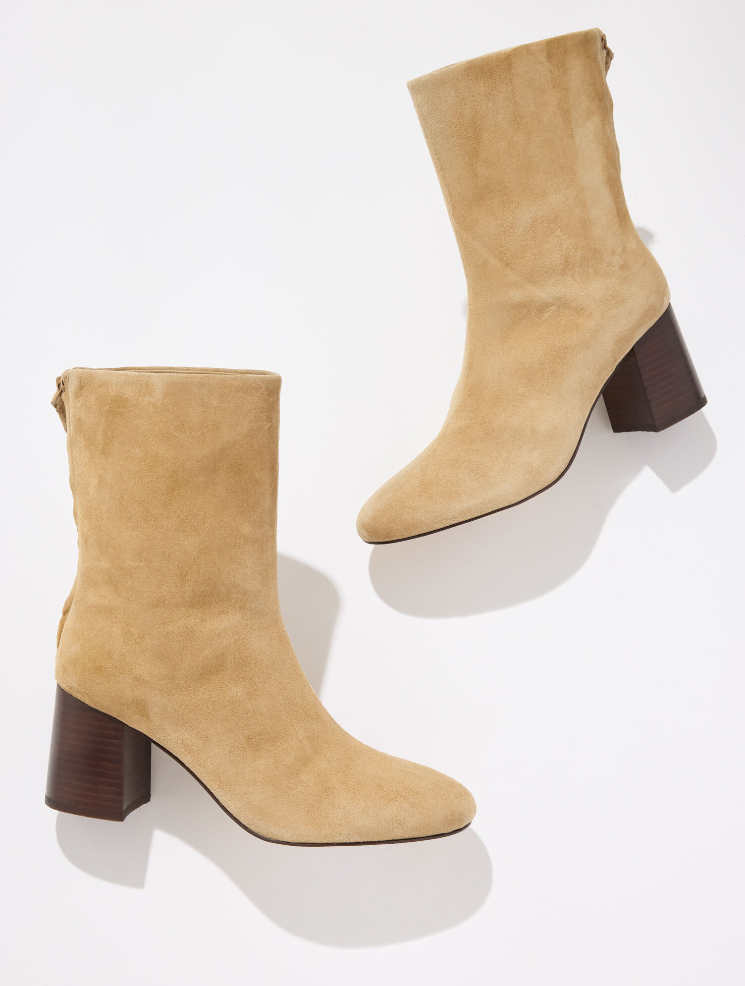 Aster Flare Block Heel Booties
