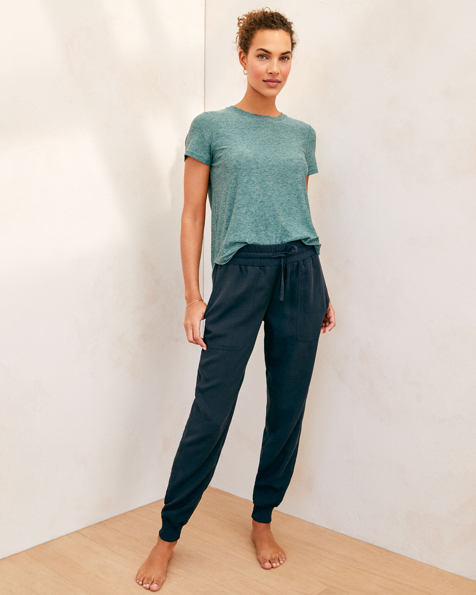 Washed Tencel&trade; Joggers