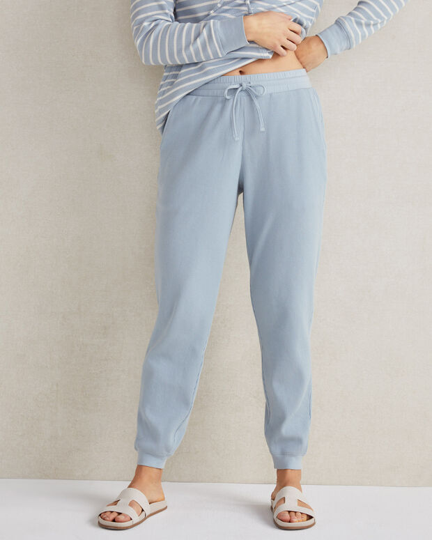 Organic Cotton Waffle Jogger