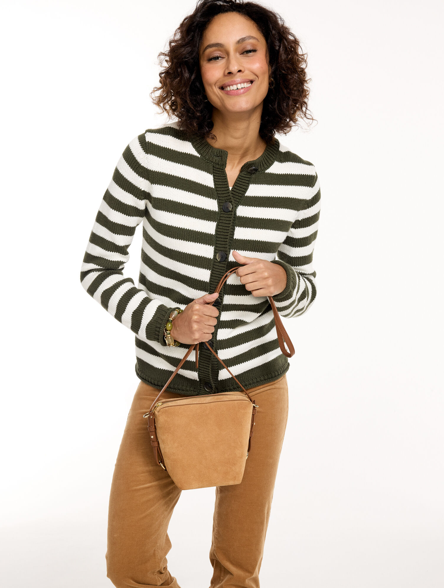 Riley Suede Crossbody Bag - thumbnail 3