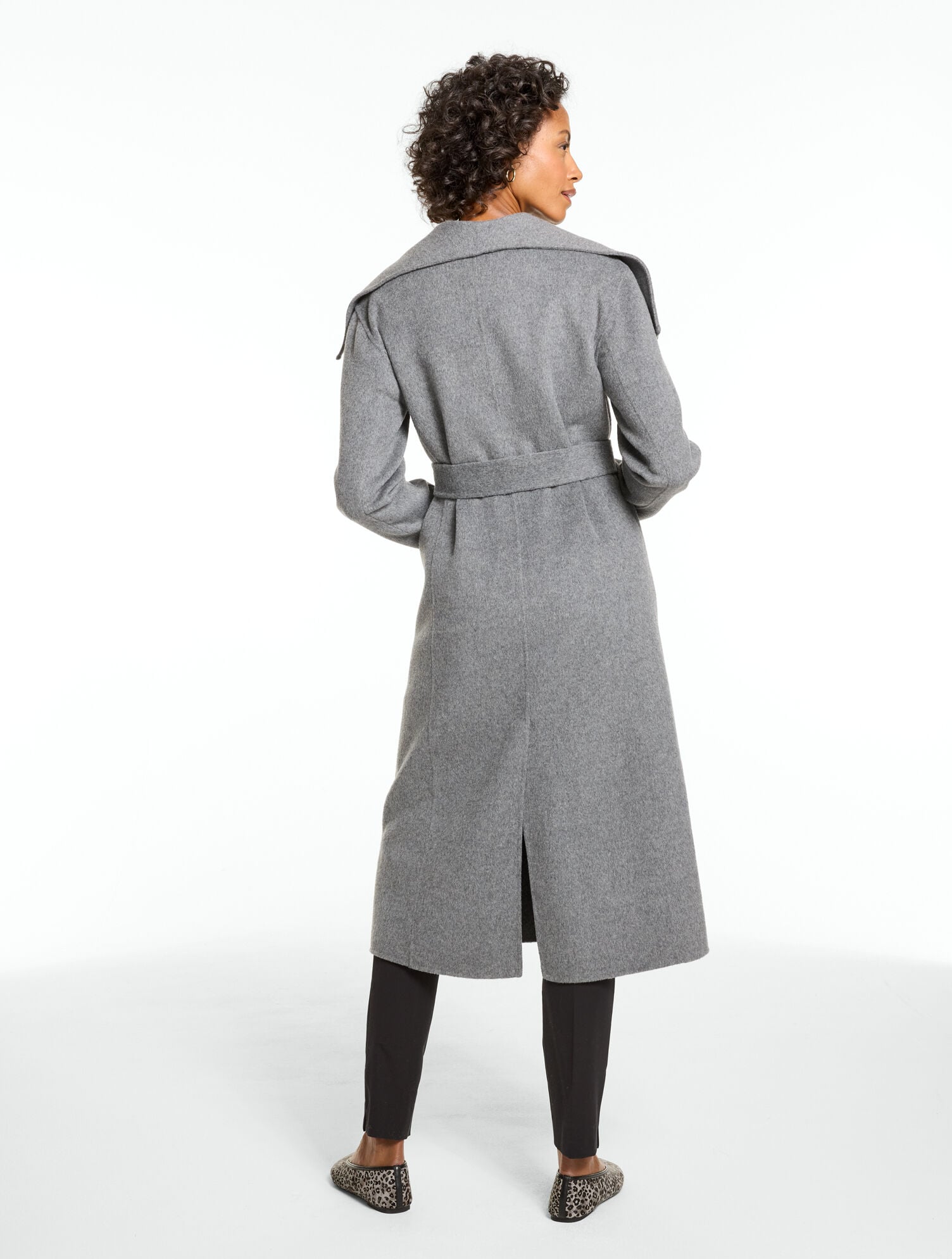 Double Face Belted Coat