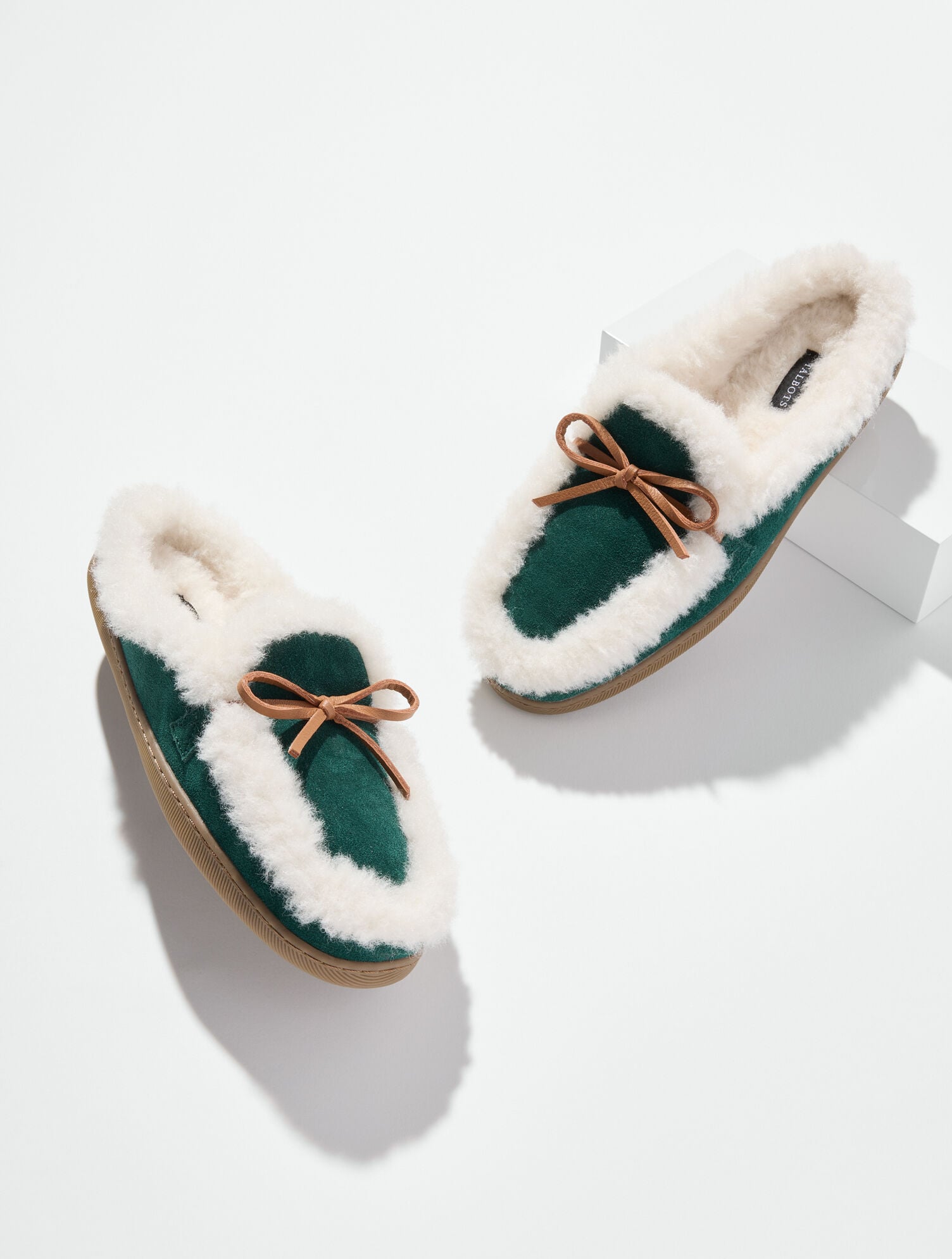 Marley Suede Shearling Slippers