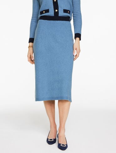 Boucle Pencil Skirt