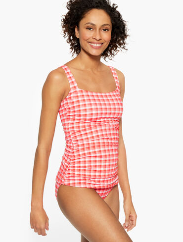 Miraclesuit Cabana Tankini - Picnic Plaid