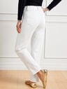 High Waist Relaxed Jeans - White