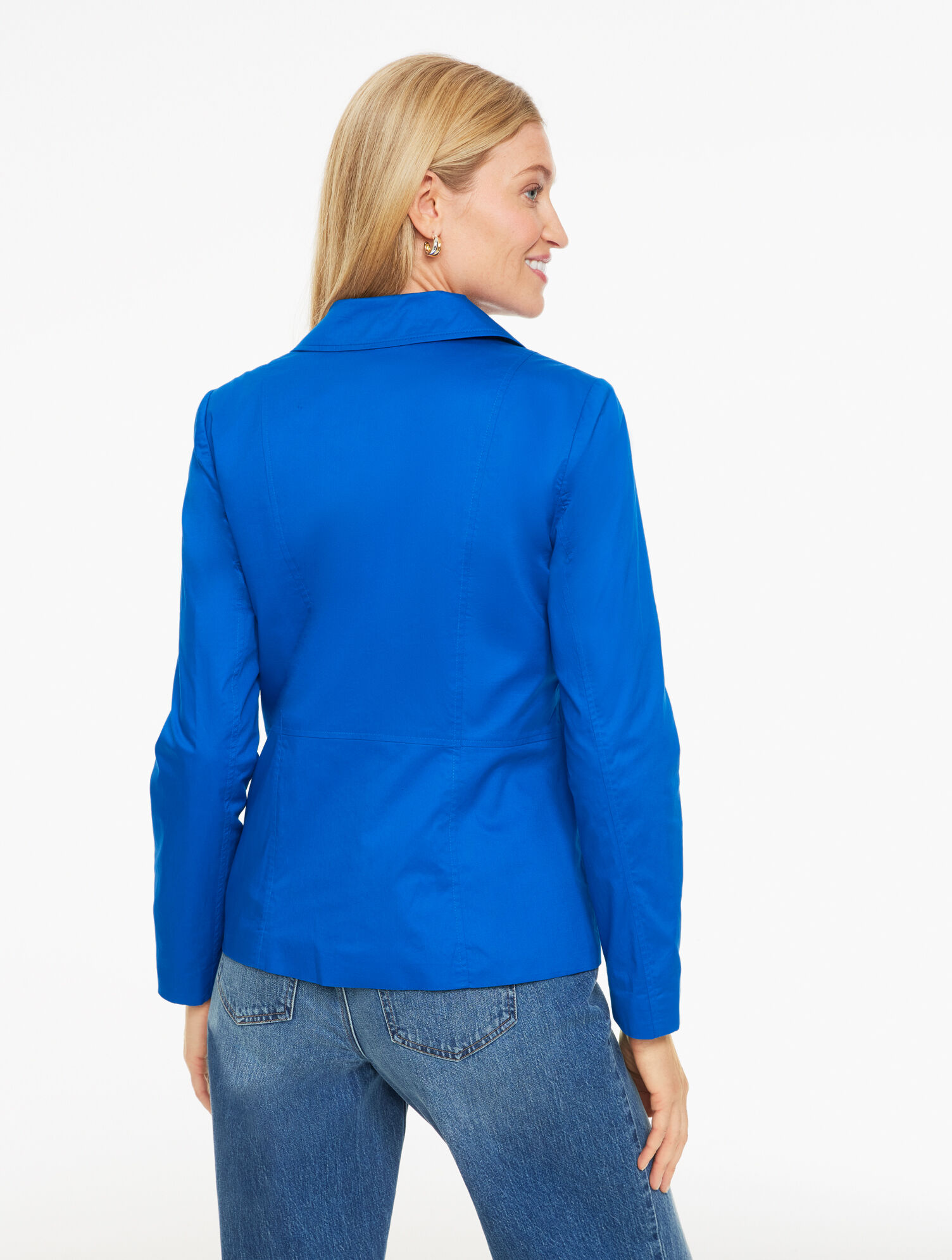 Poplin Blazer