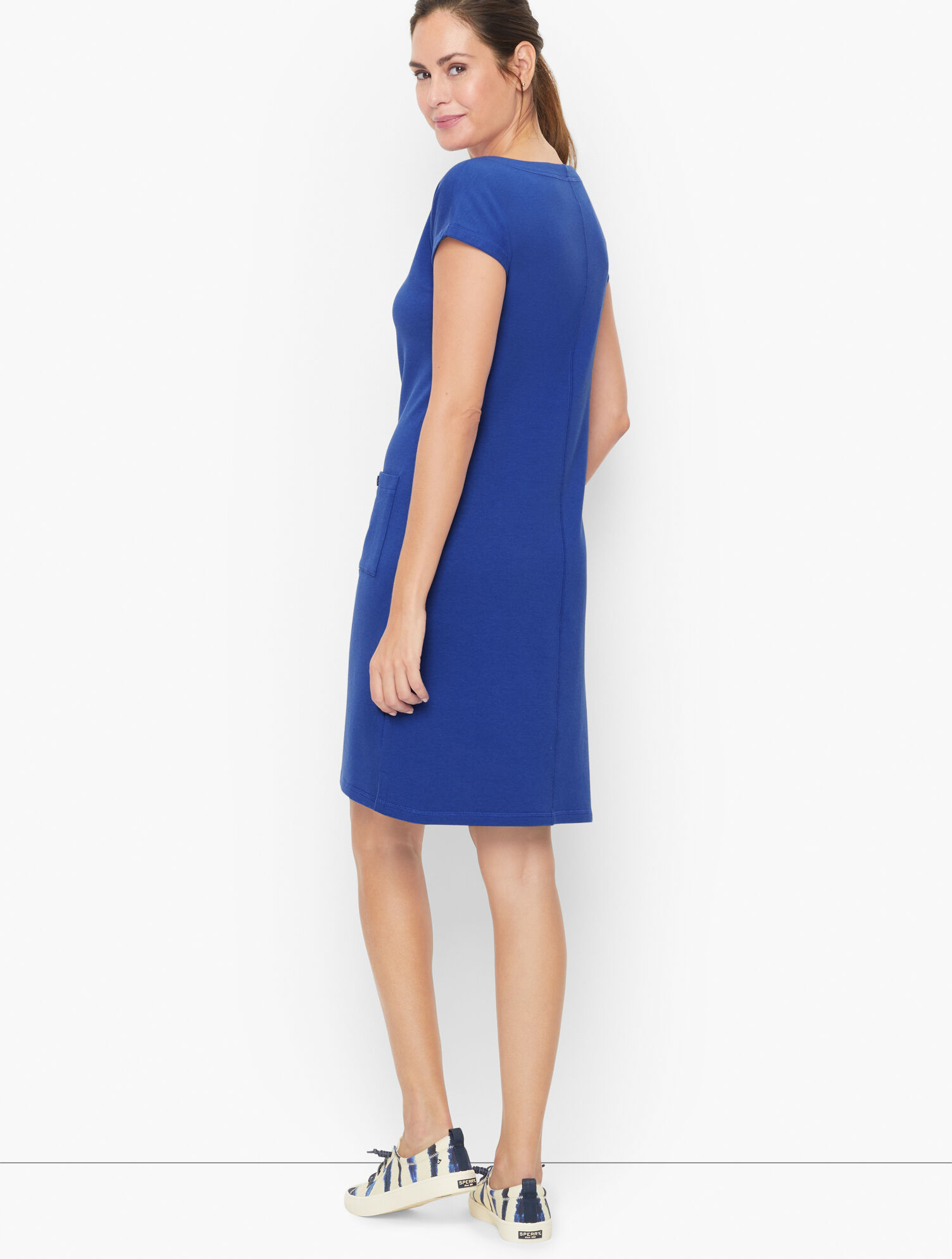 Pocket Terry Dress | Talbots