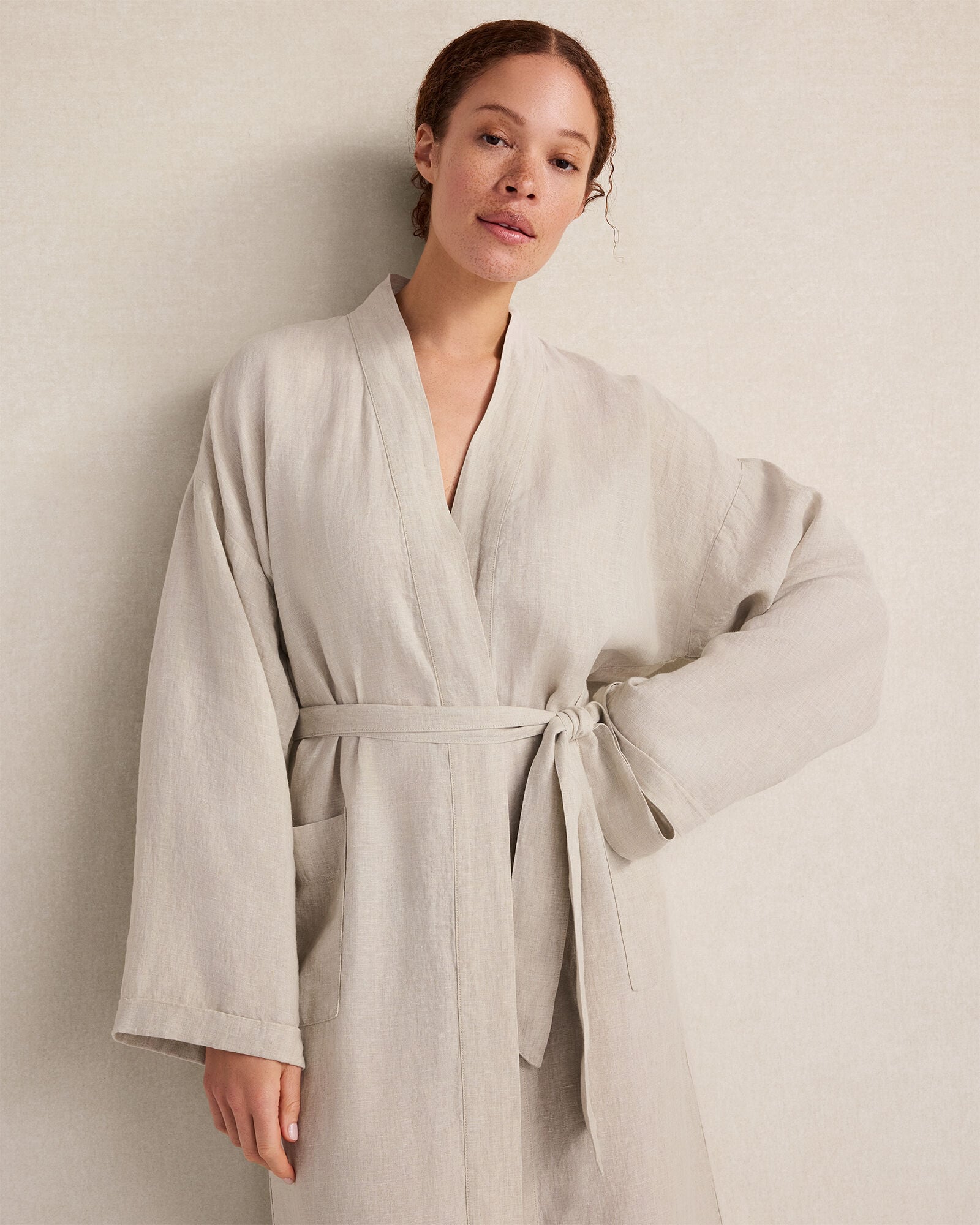 Luxe Linen Robe