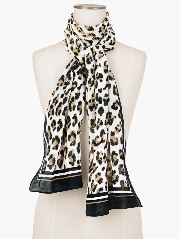 Leopard Oblong Scarf
