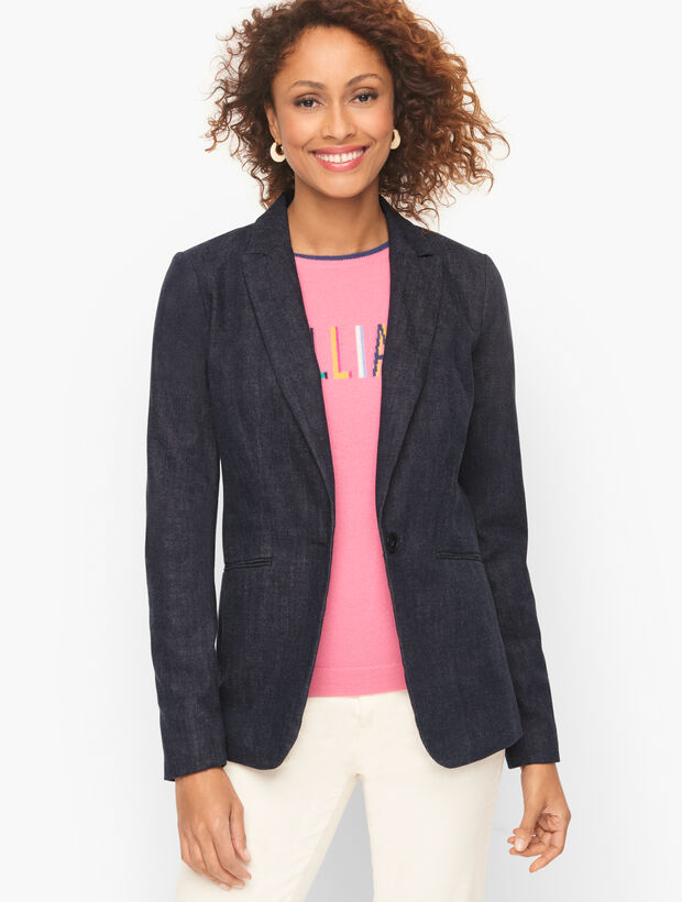 Classic Denim Blazer