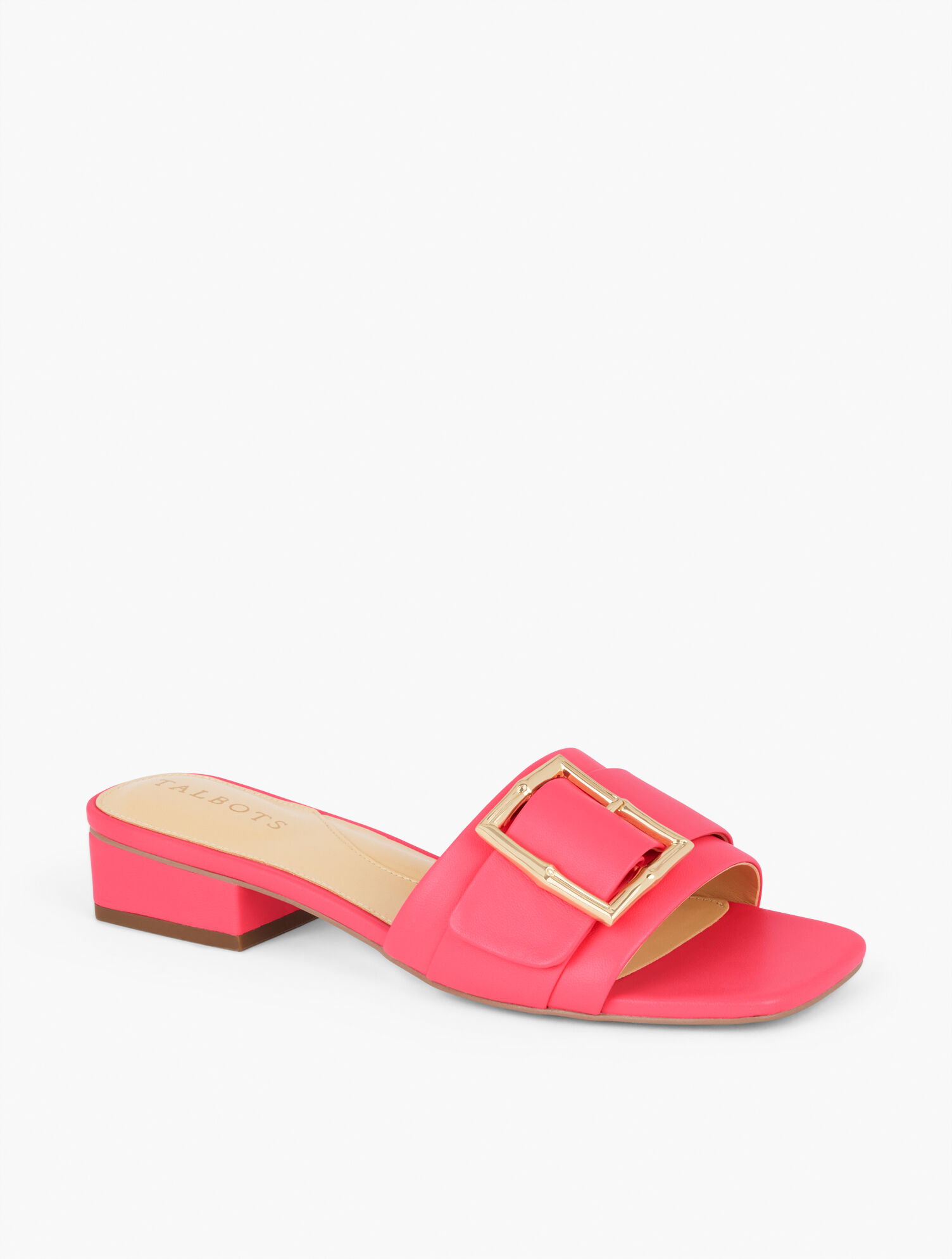 Viv Soft Nappa Slide Sandals | Talbots