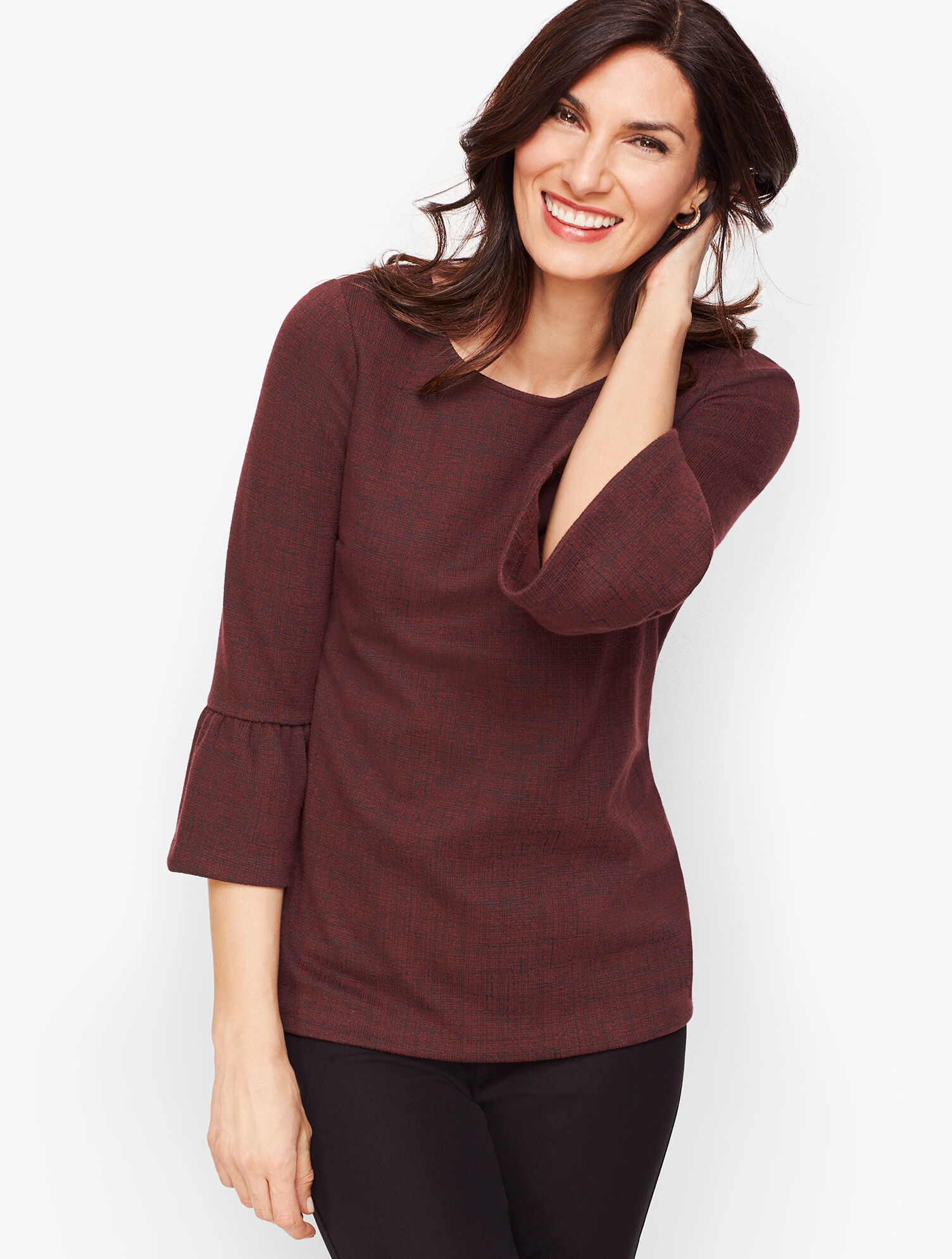 Flounce Sleeve Top