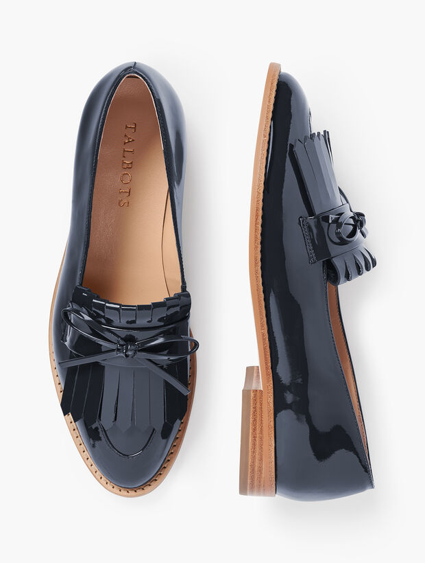 Leighton Kiltie Loafers - Patent Leather