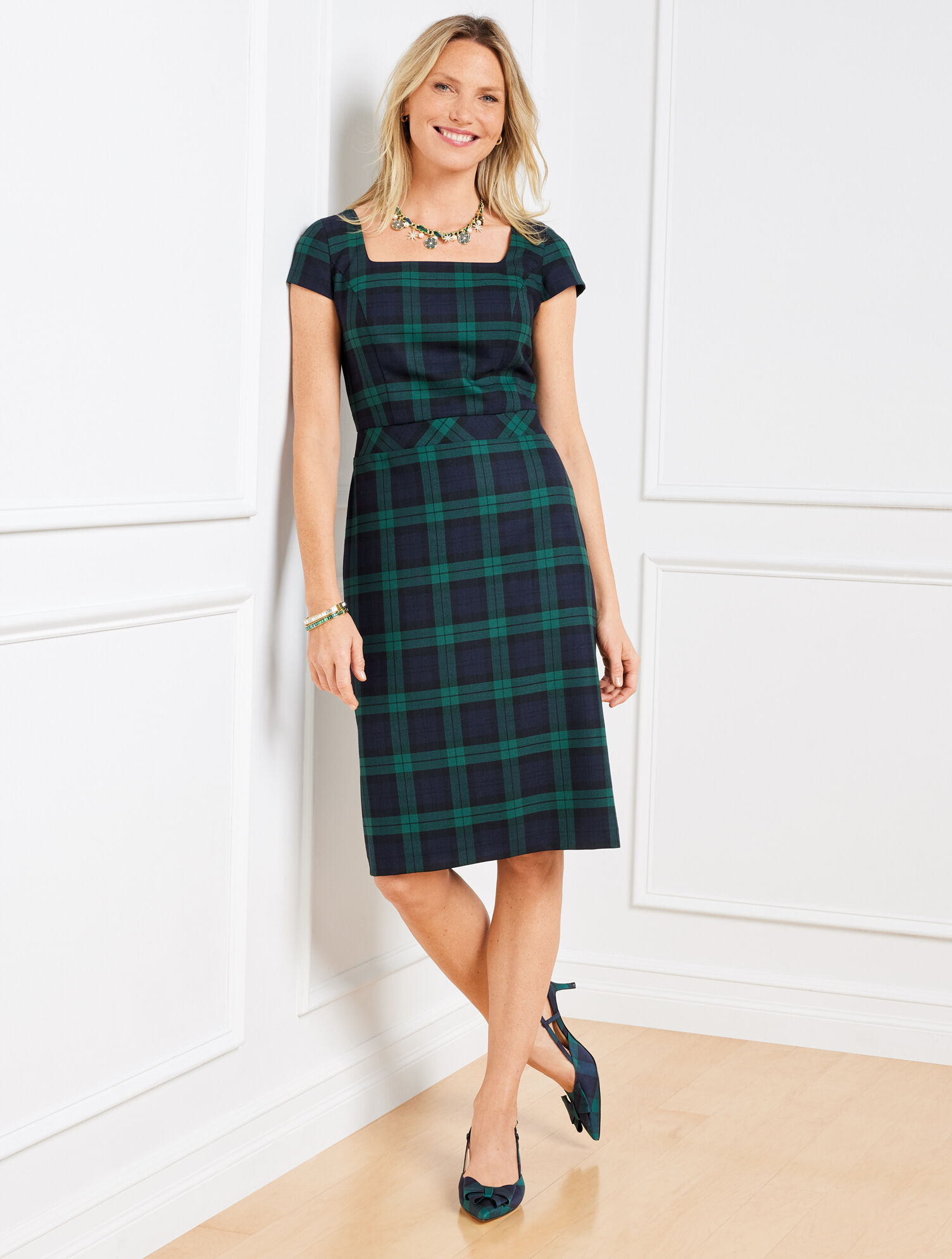 Dashing Tartan Dress