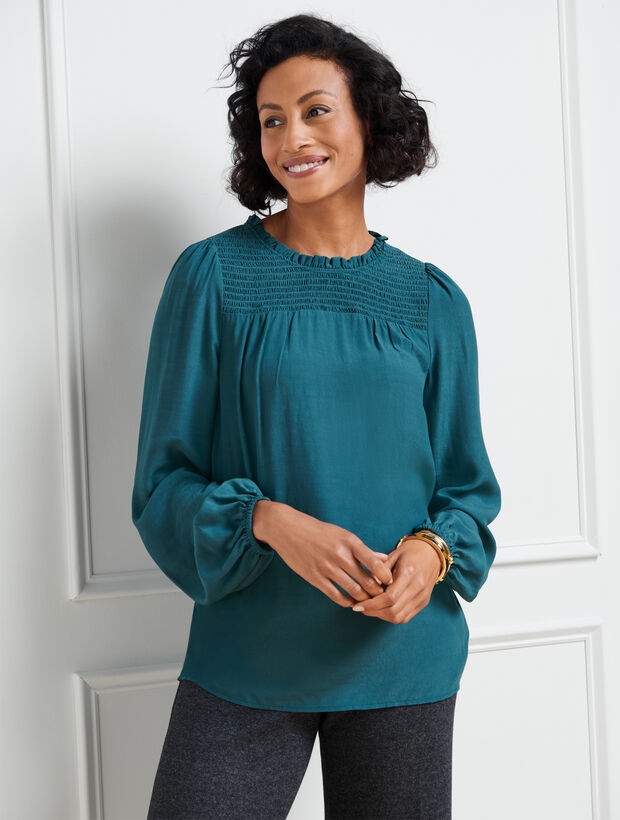Smocked Blouse