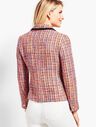 Tweed Contrast-Trim Jacket