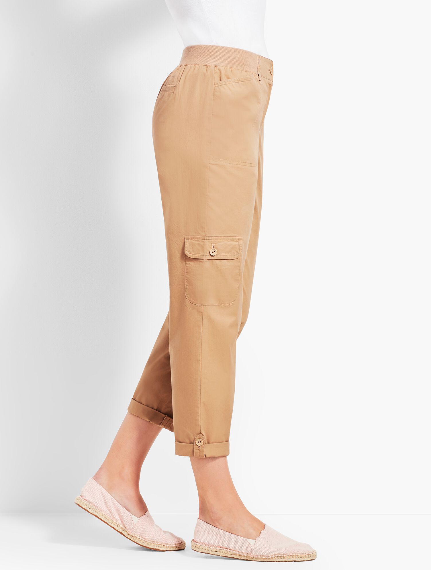 Poplin Relaxed Crop