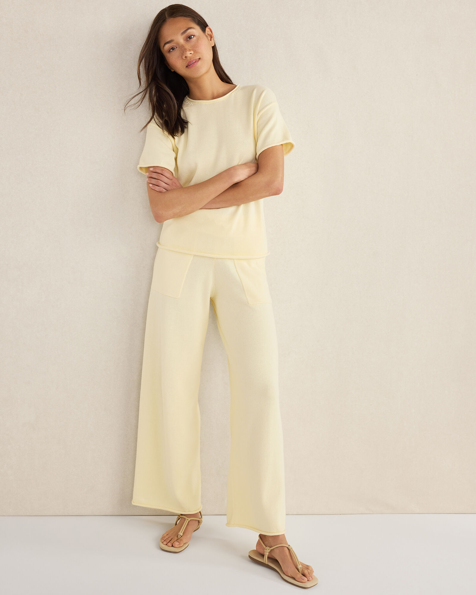 Organic Cotton Knit Tee