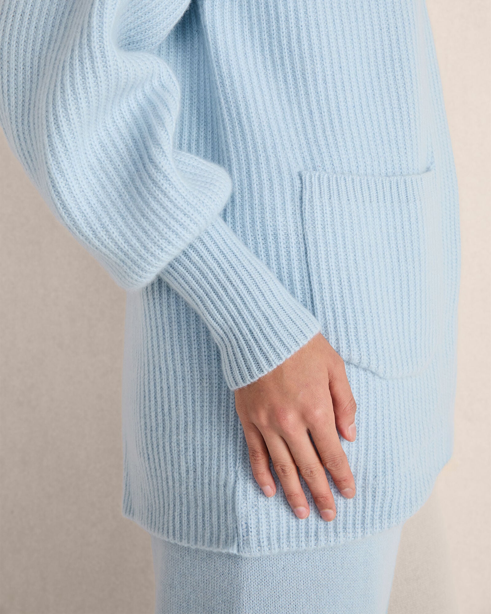 FDJ Wave Stitch Cardigan
