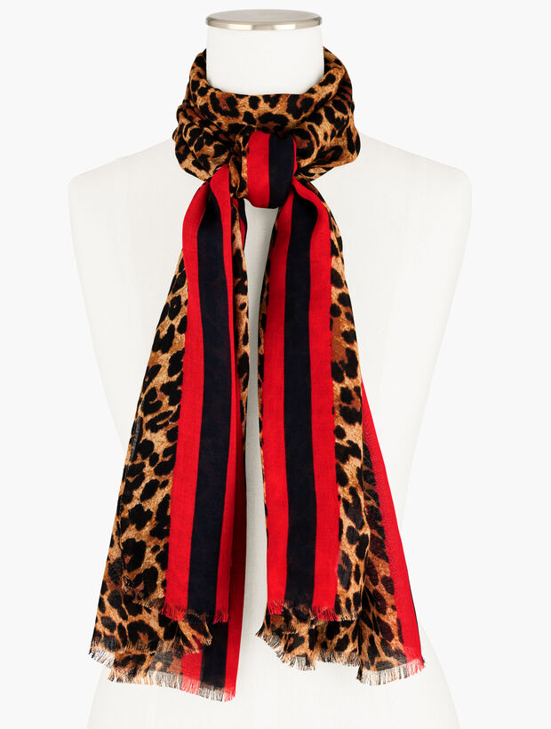Leopard Oblong Scarf