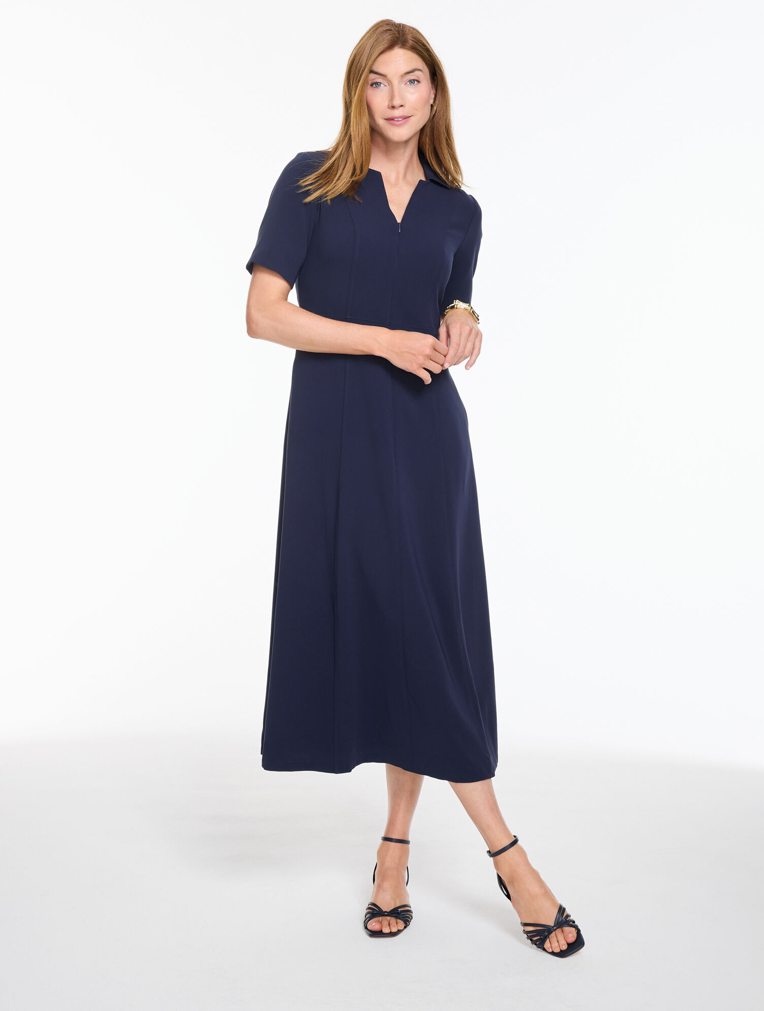 Easy Travel Collared Dress
