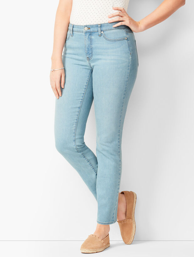 Slim Ankle Jeans - Solar Wash - Curvy Fit